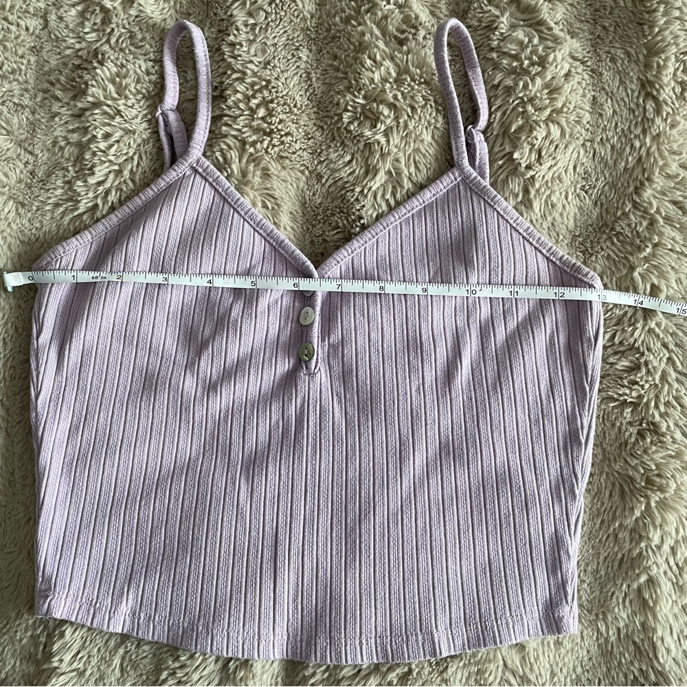 Purple Crop Top - Picture 3 of 9